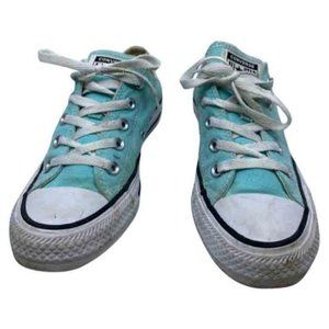 CONVERSE Sneakers White Green Men's Size 4